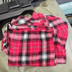 Victoria's Secret Pink Plaid Top